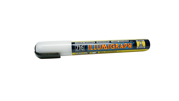 Flüssigkreidemarker "ILLUMIGRAPH", weiß 6mm